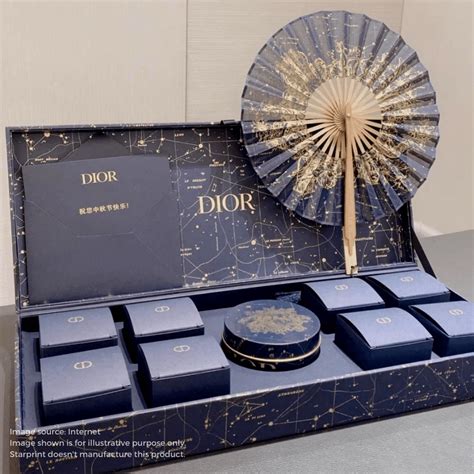 dior mooncake box|antique mooncake box.